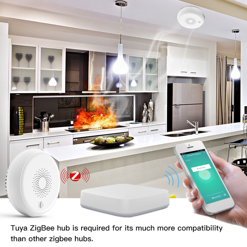 ZigBee Smoke Fire Detector